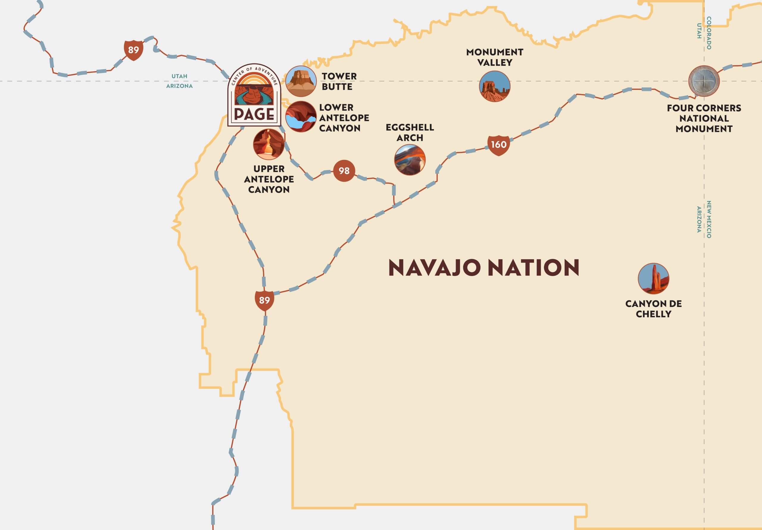 Navajo Nation in Page Arizona